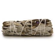 Batonnets de Sauge avec Emballage Kraft -  Sauge Blanche & Yerba Santa 10cm