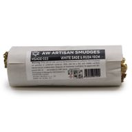 Batonnets de Sauge avec Emballage Kraft - Sauge Blanche & Rue 10cm