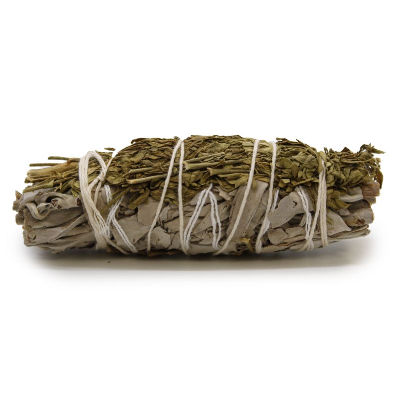 Batonnets de Sauge avec Emballage Kraft - Sauge Blanche & Rue 10cm