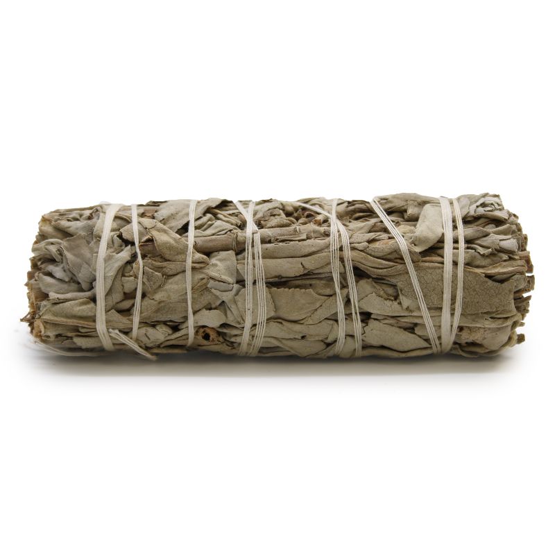Batonnets de Sauge avec Emballage Kraft - Sauge Blanche & Herbe Douce 10cm