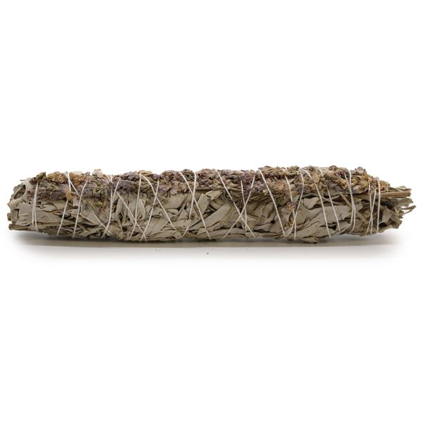 Batonnets de Sauge avec Emballage Kraft - Sauge Blanche & Lavande 22.5cm