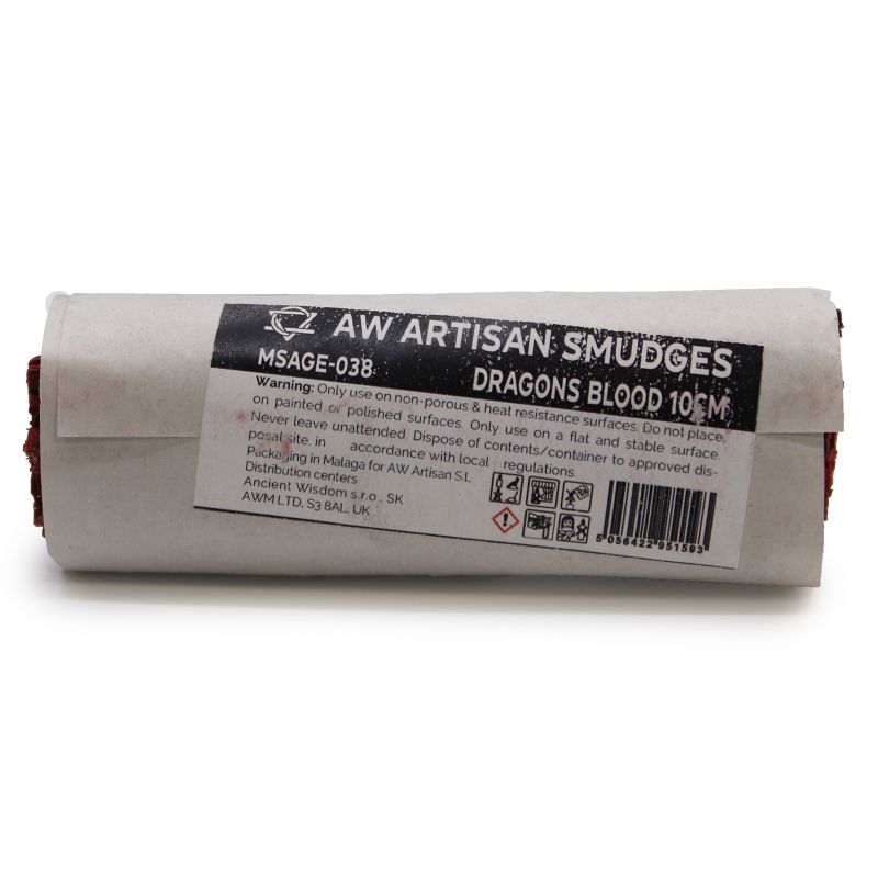 Batonnets de Sauge avec Emballage Kraft - Sang du Dragon 10cm