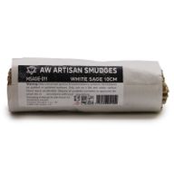 Batonnets de Sauge avec Emballage Kraft - Sauge Blanche 10cm