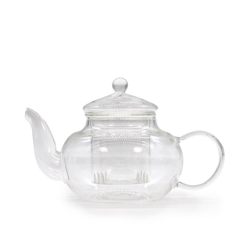 Théière en verre avec infuseur - Perle Ronde - 400 ml