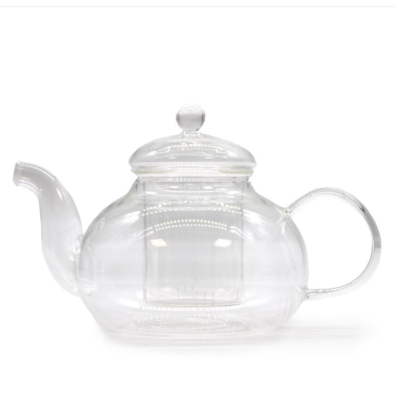 Théière en verre avec infuseur - Perle Ronde - 800 ml