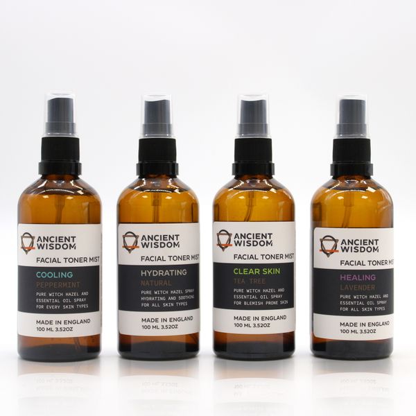Brume Tonifiante pour le Visage - Hamamélis Pur 100ml