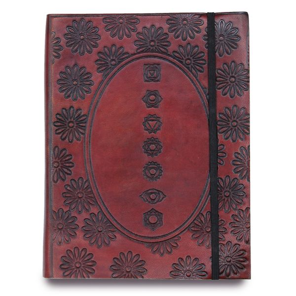 Carnet Moyen avec Élastique - Chakra Mandala