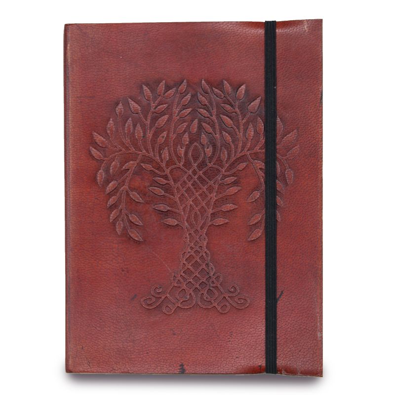 Petit Carnet avec Élastique - Arbre de Vie