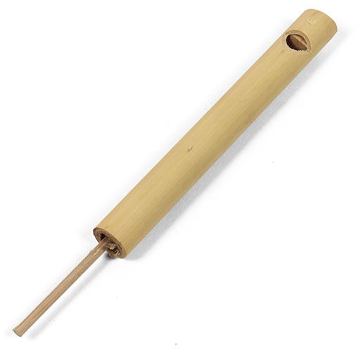 Sifflet d'Oiseau en Bambou Simple