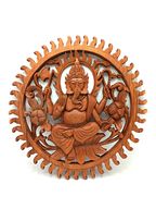 Panel en Bois - Ganesh - 40cm