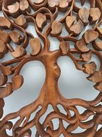 Panel en Bois - Arbre de Vie Amour - 40cm