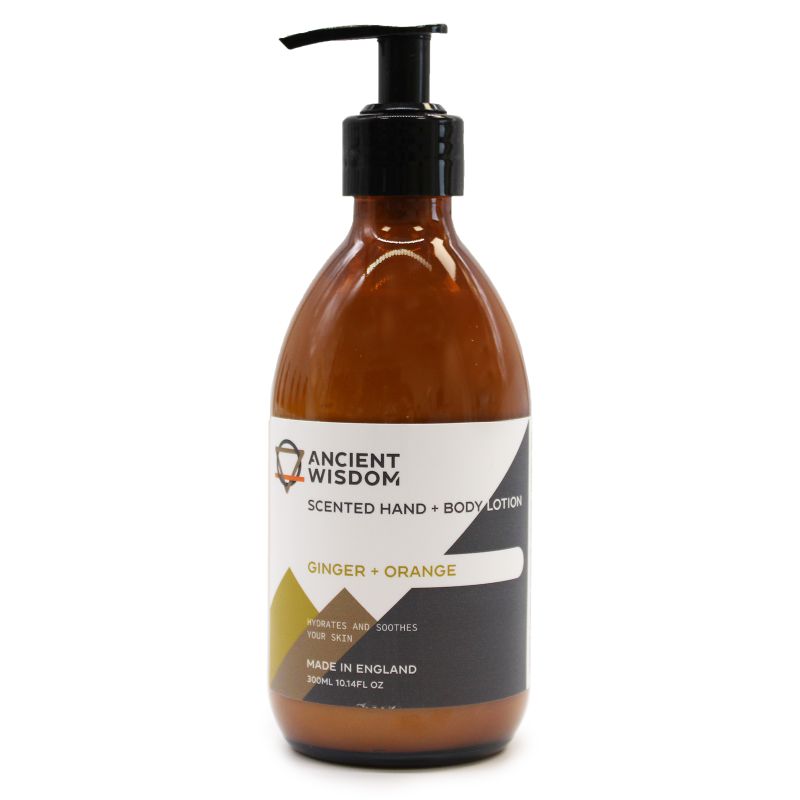 Lotion Soyeuse -  Gingembre et Orange 300ml