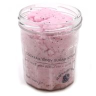 Gommage Corporel Parfumé au Sucre - Fraise Rhum 300g