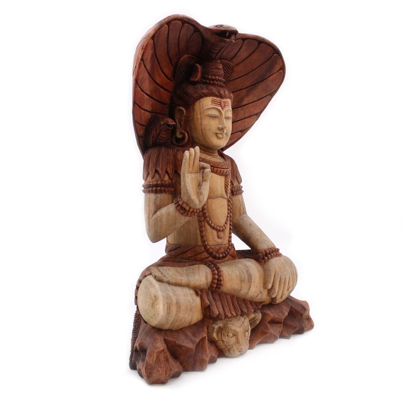 Shiva avec Cobra - 50cm