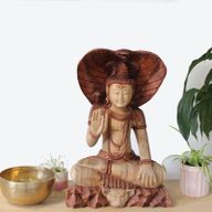 Shiva avec Cobra - 50cm