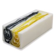 Savon artisanal 1,2kg - Jour et Nuit - Jaune et Noir