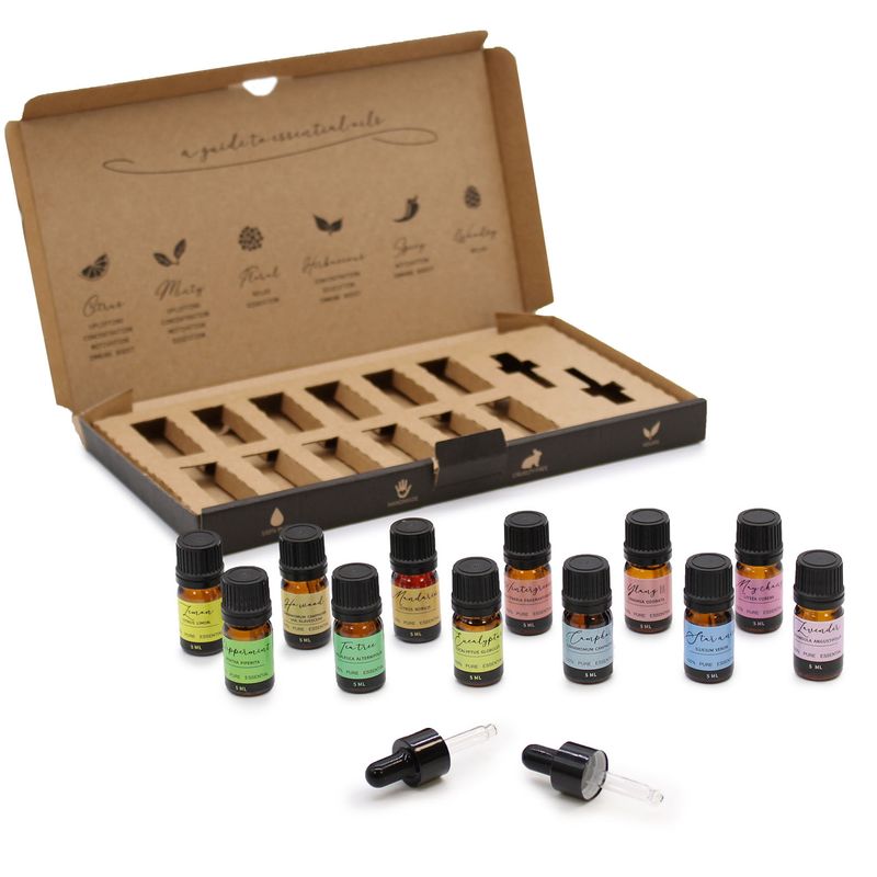 Set Aromathérapie Huiles Essentielles - Pack Démarage