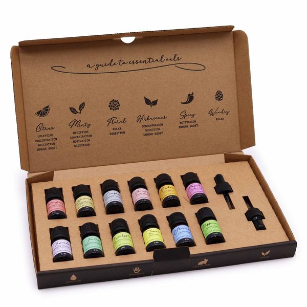 Set Aromathérapie Huiles Essentielles - Pack Démarage