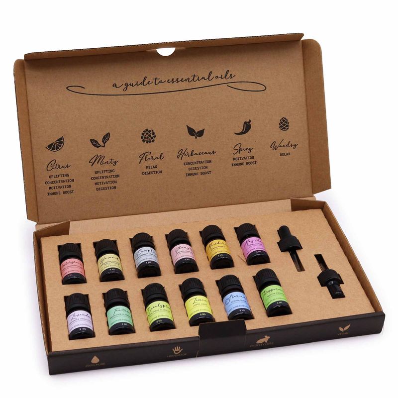 Set Aromathérapie Huiles Essentielles - Pack Démarage