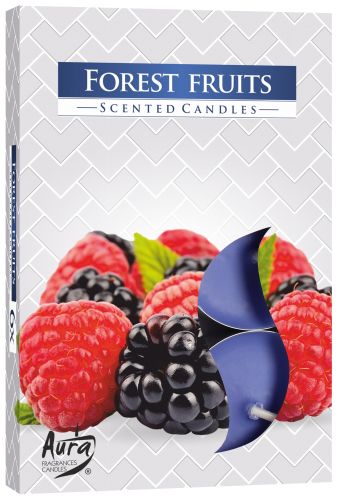 Set de 6 Bougies Chauffe Plat Parfumées - Fruits des Bois