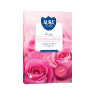 Set de 6 Bougies Chauffe Plat Parfumées - Rose