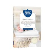 Set de 6 Bougies Chauffe Plat Parfumées - Coton Frais