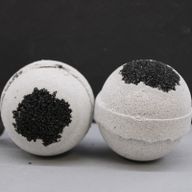 Bombes de Bain au Charbon de Bois - Sel de Mer et Mousse