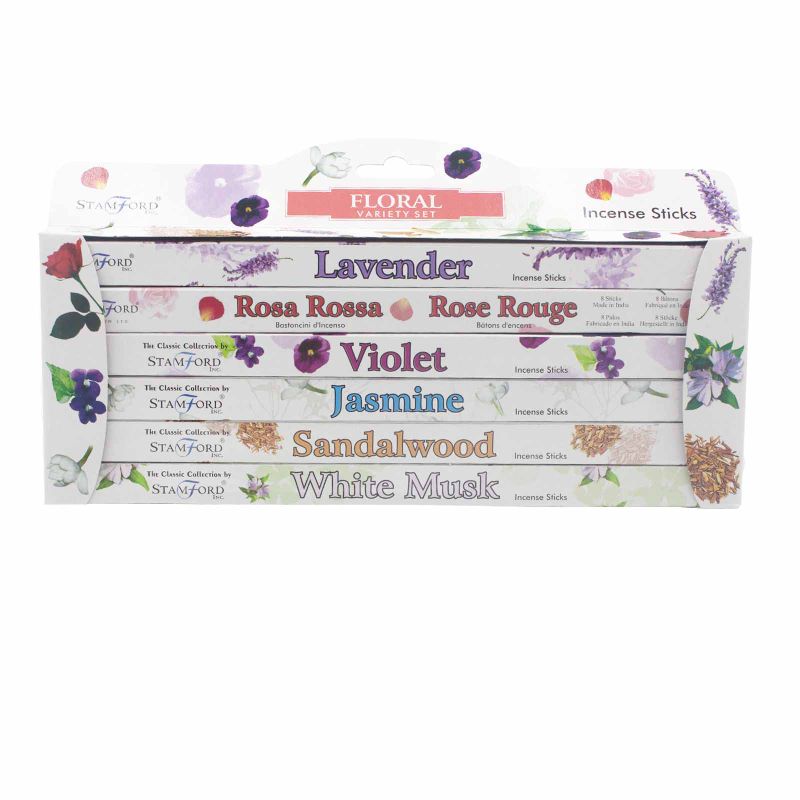Set Cadeau d'Encens Stamford - Florale