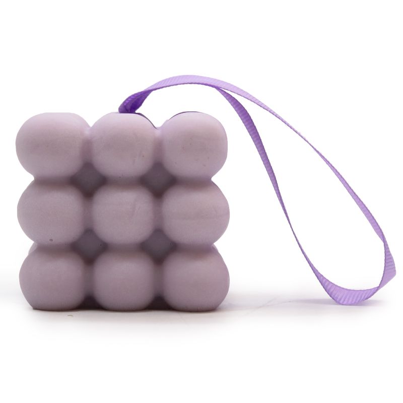 Savon de Massage à l'unité emballé dans une boîte - Lavande et Lilas