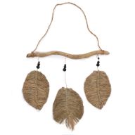 Feuilles de Raphia Trois Pièces 46x53cm