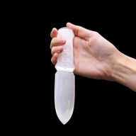 Couteau de Rituel en Sélénite - Chakra