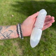 Couteau de Rituel en Sélénite - Libération des obligations