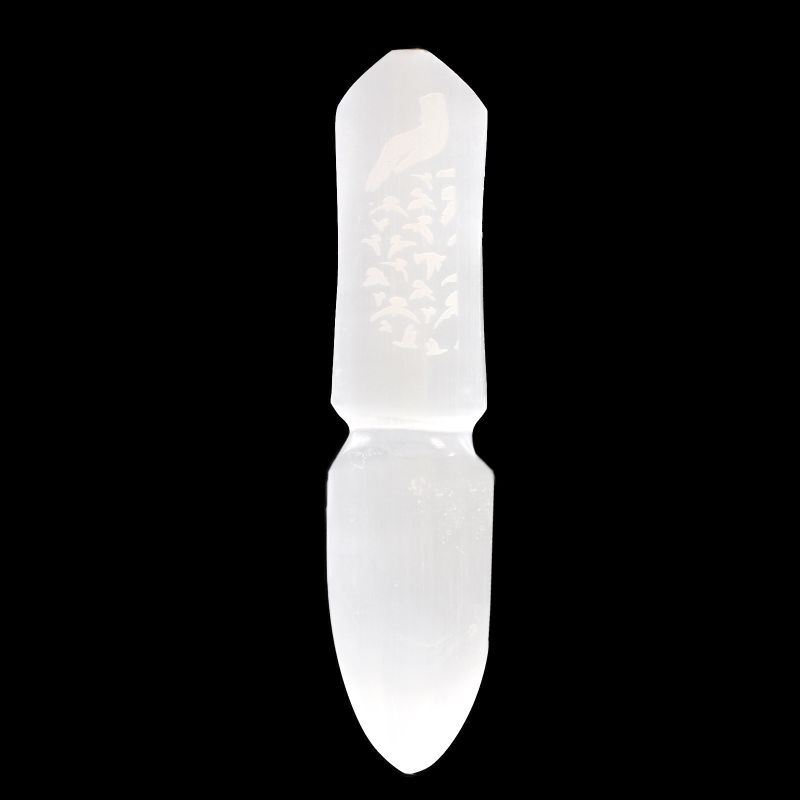 Couteau de Rituel en Sélénite - Libération des obligations