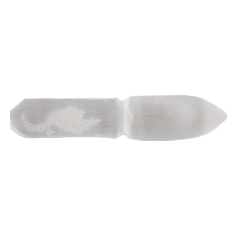 Couteau de Rituel en Sélénite - Lâcher prise sur le passé