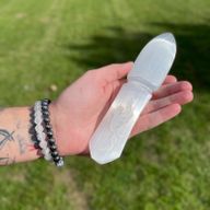 Couteau de Rituel en Sélénite - Lâcher prise sur le passé
