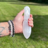 Couteau de Rituel en Sélénite - Lâcher prise sur le passé