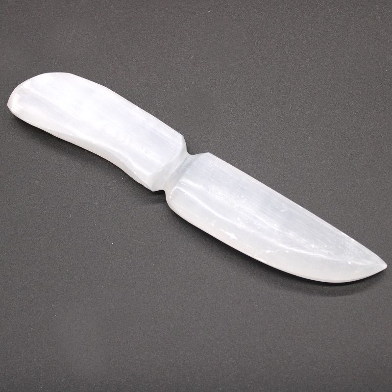 Couteau de Rituel en Sélénite - Classique