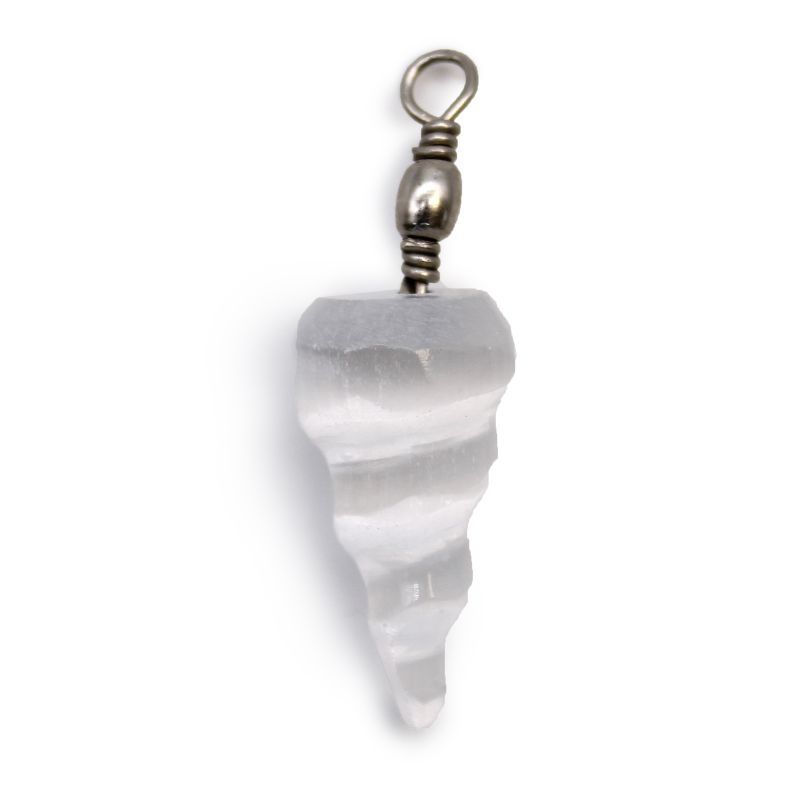 Pendentif en Sélénite - Spirale