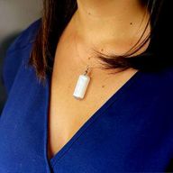 Pendentif en Sélénite - Oblix