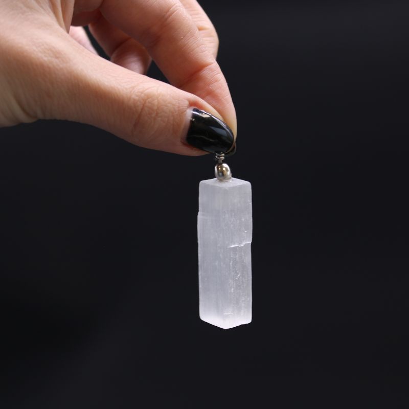 Pendentif en Sélénite - Naturel