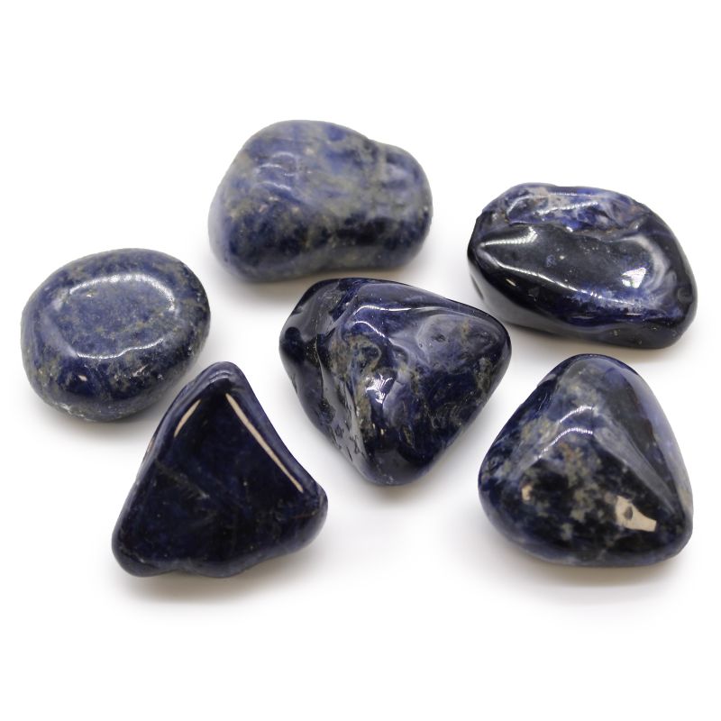 Grandes pierres africaines - Sodalite - Bleu pur