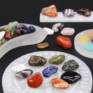 Pierres roulées d'Afrique moyennes - Agate grise - Botswana