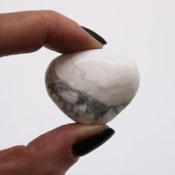 Pierres roulées africaines moyennes - Howlite blanche - Magnésite