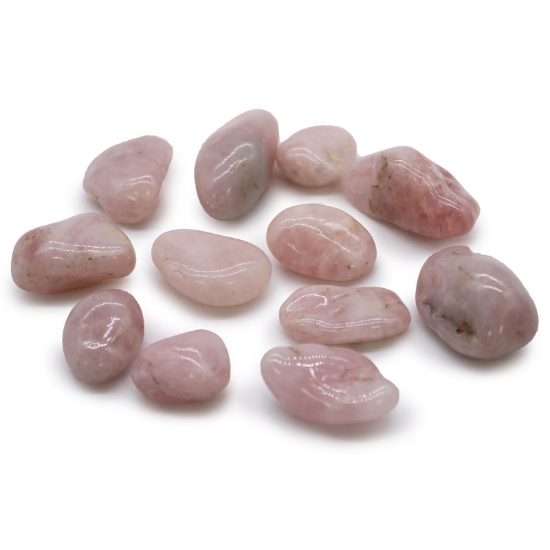 Pierres roulées africaines moyennes - Quartz rose