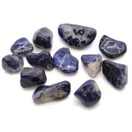 Pierres africaines moyennes - Sodalite - Bleu pur
