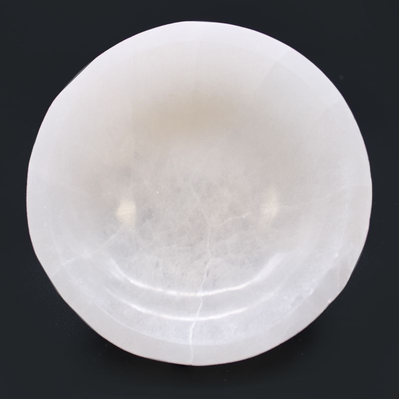 Bol Rond en Sélénite - 15cm