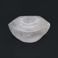 Bol hexagonal en sélénite - 6 cm