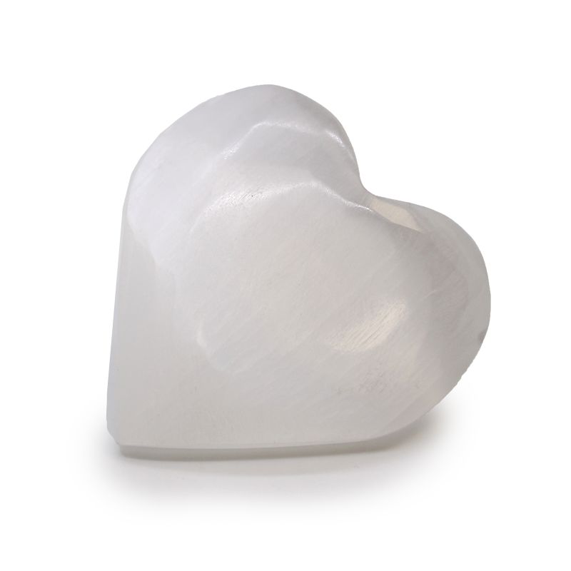 Coeur de Sélénite- 7-8cm