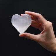Coeur de Sélénite- 7-8cm