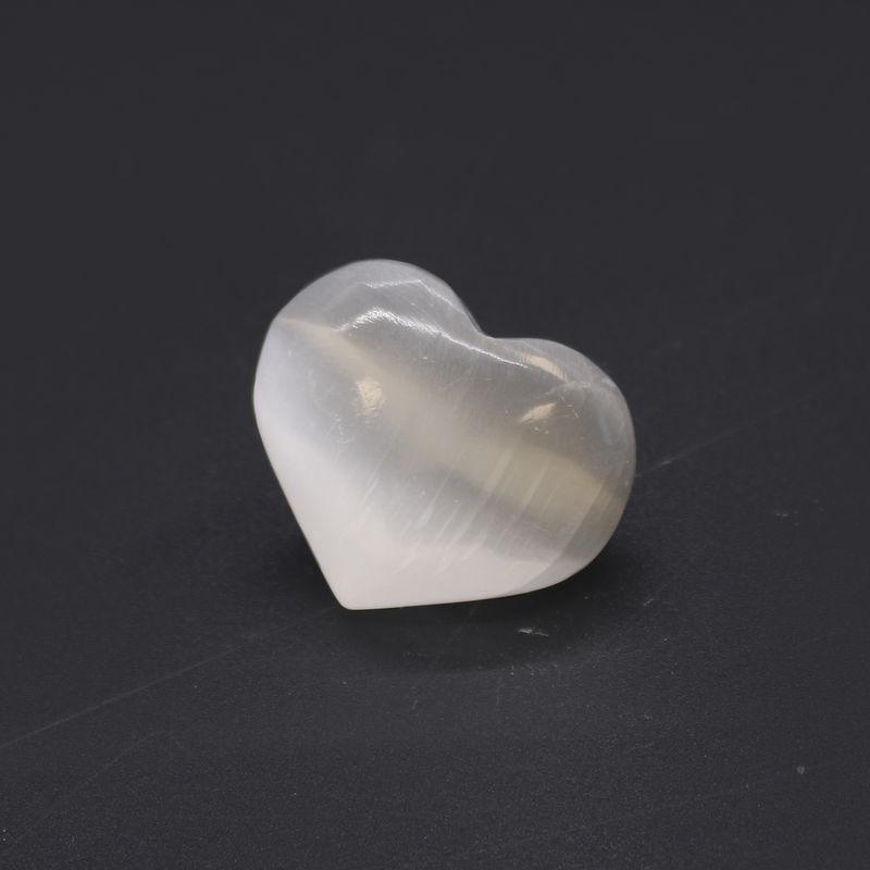 Coeur de Sélénite - 3-4cm
